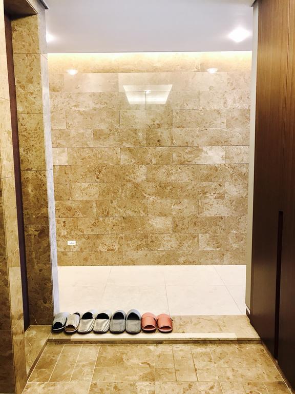 Ferienwohnung Haeundae Ocean Bridge Penthouse Busan Exterior foto