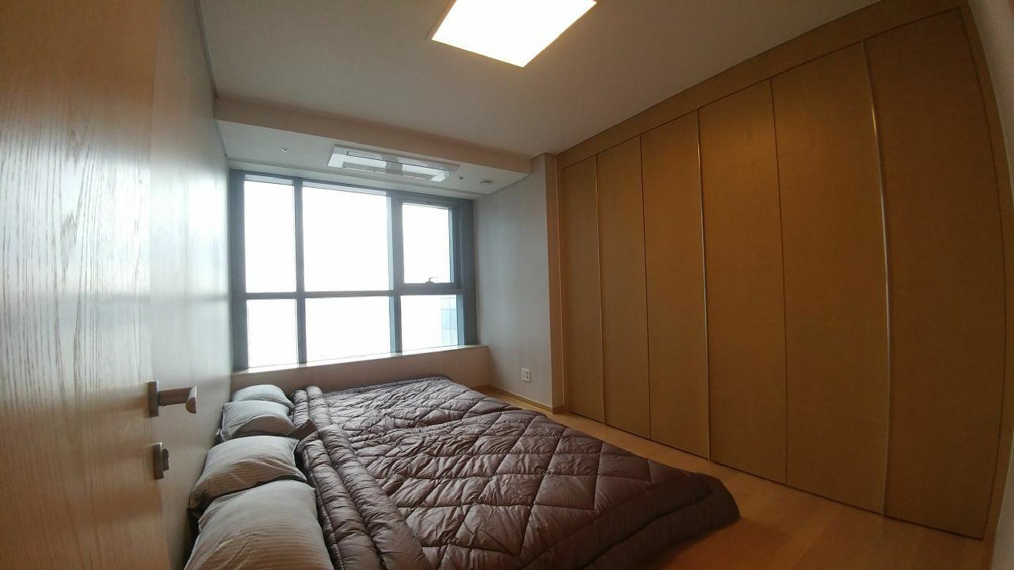 Ferienwohnung Haeundae Ocean Bridge Penthouse Busan Exterior foto