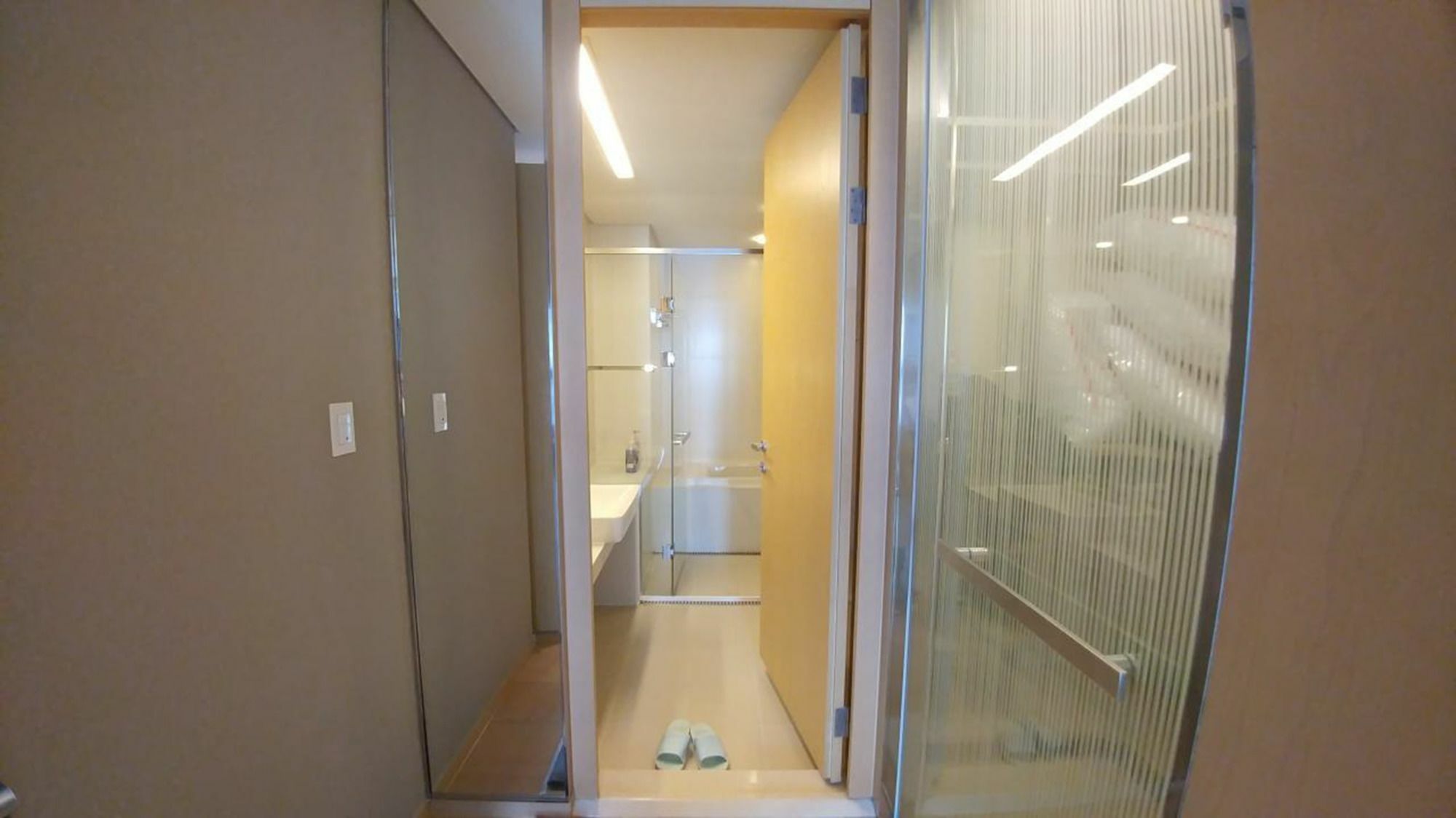 Ferienwohnung Haeundae Ocean Bridge Penthouse Busan Exterior foto