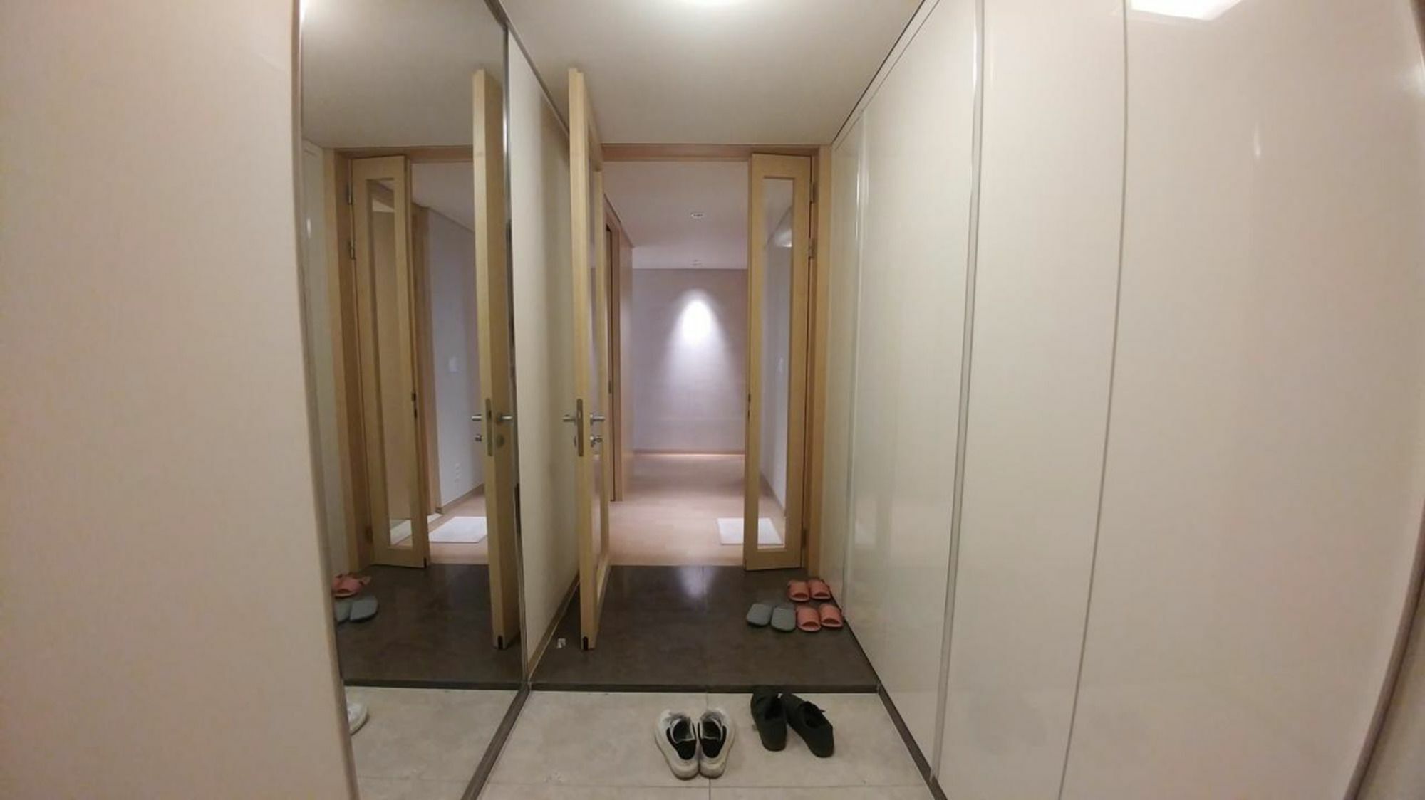 Ferienwohnung Haeundae Ocean Bridge Penthouse Busan Exterior foto