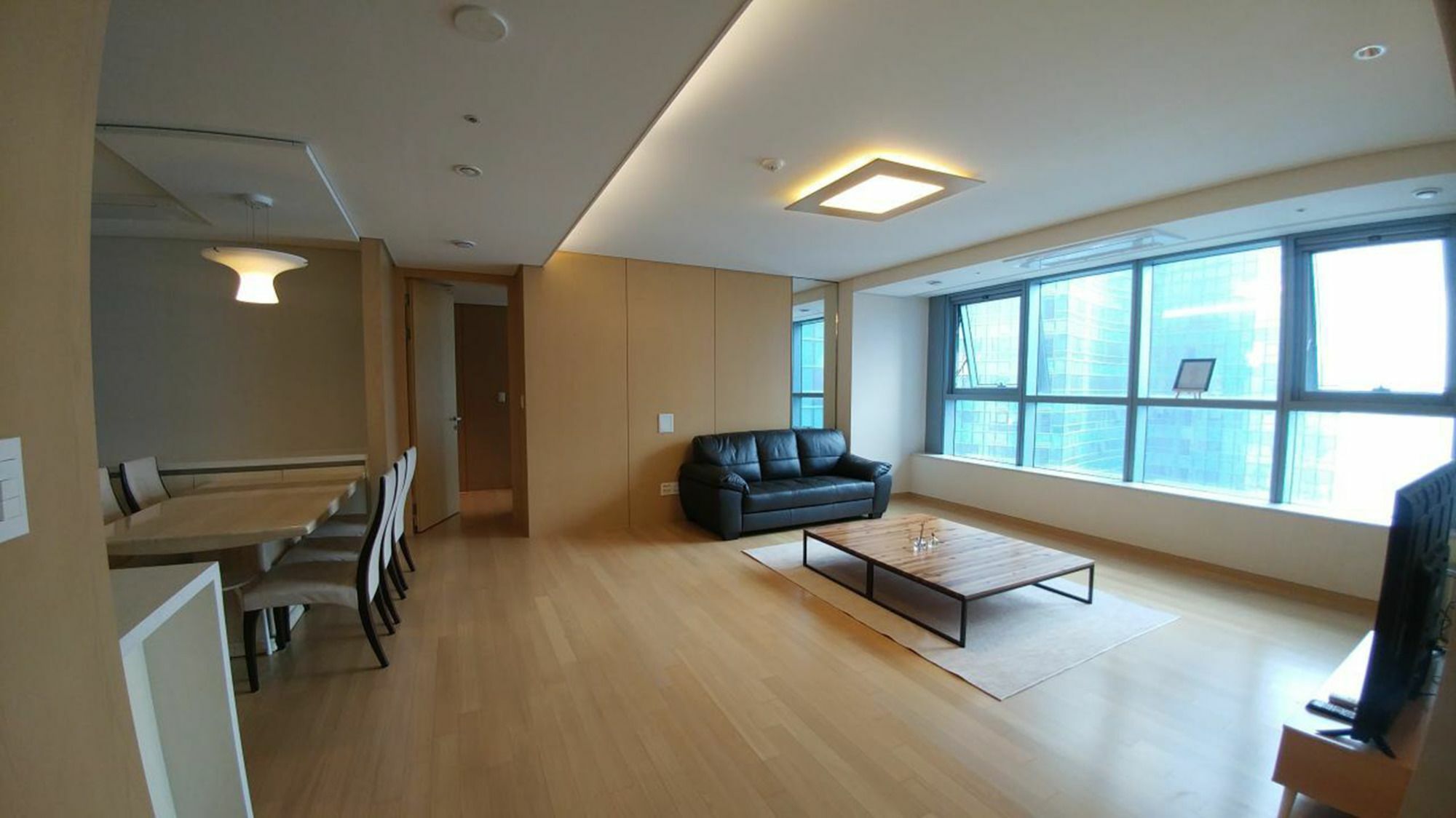Ferienwohnung Haeundae Ocean Bridge Penthouse Busan Exterior foto